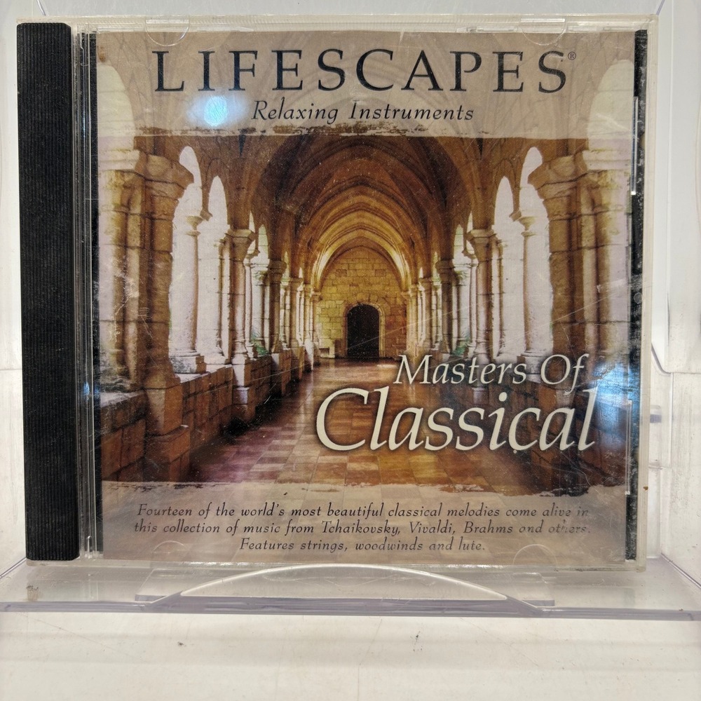 Lifescapes Masters Of Classical CD Relaxing Instruments 1999 Compass Productions